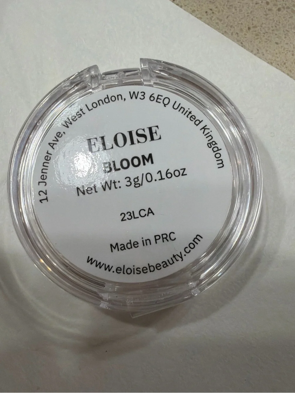 Eloise Cream Blush - Warm Peach Pink